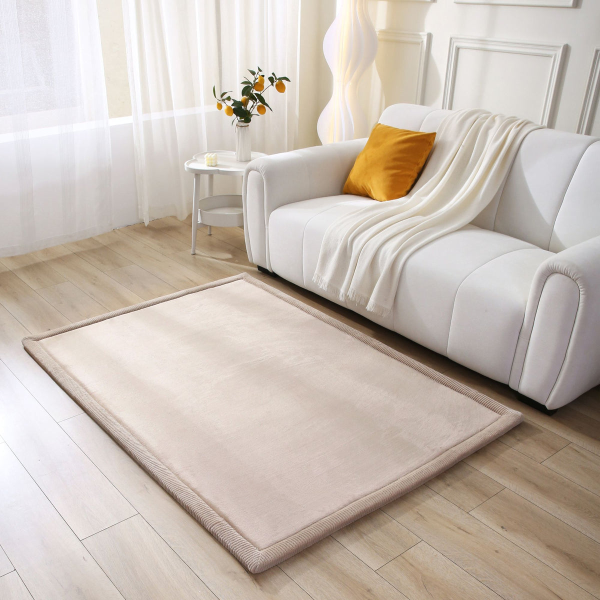 Hakuna Mat Cloud-Soft Çocuk Oyun Matı / Halısı 150 × 80 x 2.5 cm - Beige