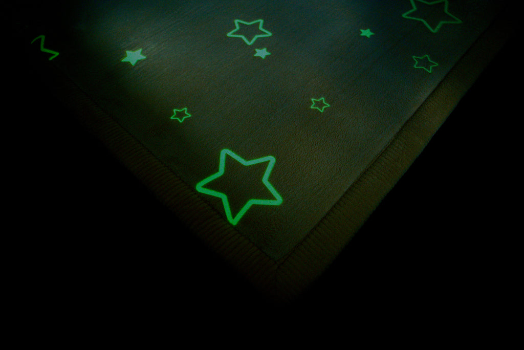 Hakuna Matte Çocuk Oyun halısı Glow-in-the-Dark 170 x 120 x 2.5 cm - Stars
