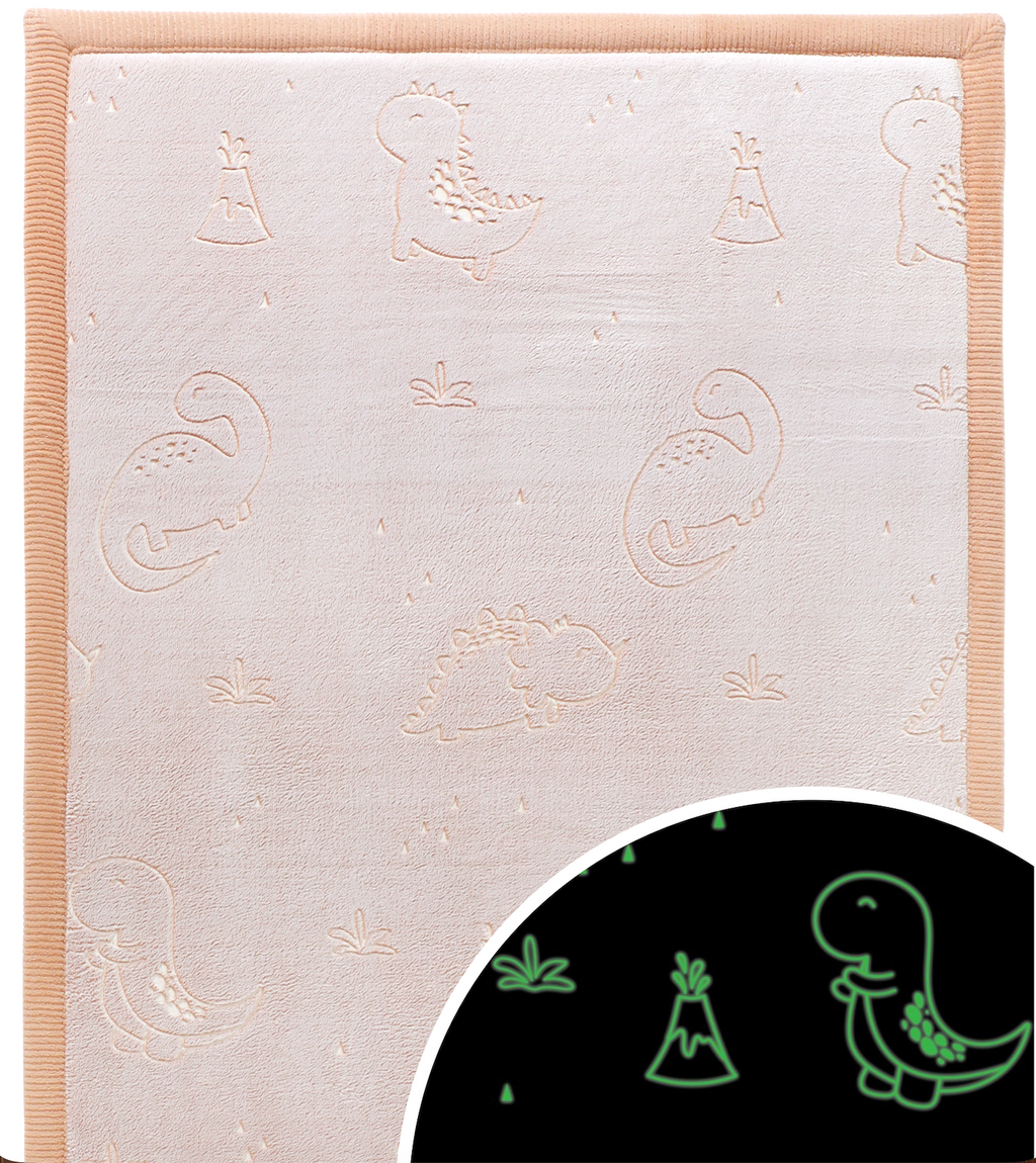 Hakuna Matte Çocuk Oyun Matı Glow-in-the-dark 170 x 120 x 2.5 cm - Dino