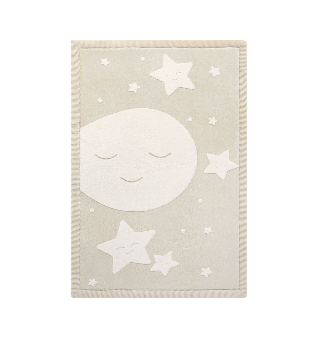 Hakuna Matte Cloud Play Mat / Oyun Halısı - 170 x 120 x 2.5 cm - Moon & Stars 3-D Effect