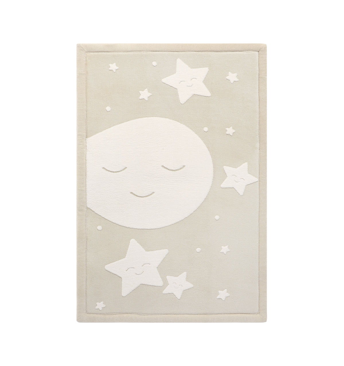 Hakuna Matte Cloud Play Mat / Oyun Halısı - 170 x 120 x 2.5 cm - Moon & Stars 3-D Effect