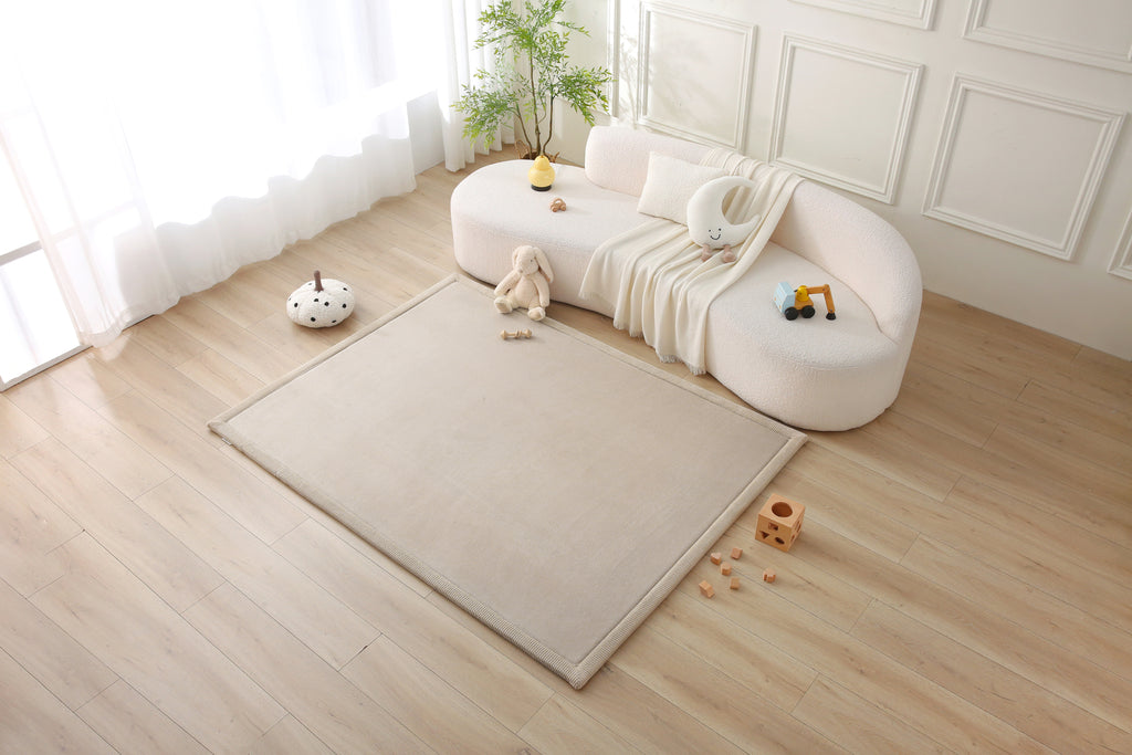 Hakuna Matte Cloud-Soft Çocuk Oyun Matı / Halısı 200 × 150 x 2.5 cm - Beige