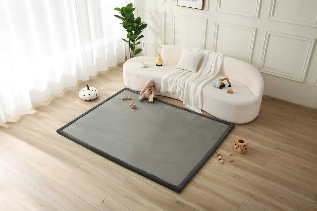 Hakuna Matte Cloud-Soft Çocuk Oyun Matı / Halısı - 200 x 150 x 2.5 cm- DARK GREY